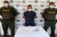 En hechos aislados, dos capturados por porte ilegal de arma de fuego