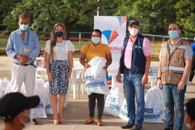 Prosperidad Social entrega donaciones a madres titulares del programa Familias en Acción en Cesar