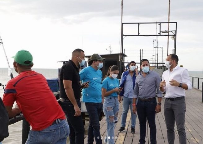 Así avanza el proceso de remodelación de los diferentes espacios del muelle de Riohacha