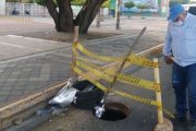Ladrones tienen en jaque a Emdupar con el robo de tapas y rejillas
