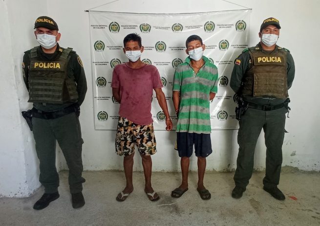 Señalados de homicidio, capturados en Gamarra, Cesar