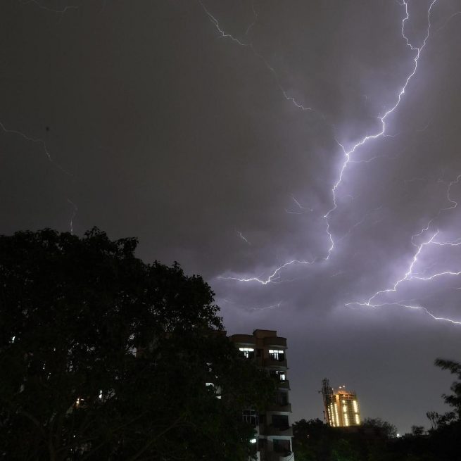 India: 38 muertos por rayos en 24 horas
