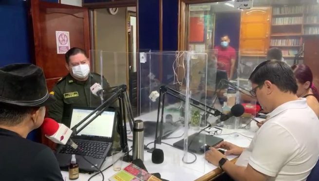 Comandante de Policía Cesar y Secretario de Gobierno Municipal, presentan realidad de la delincuencia en Valledupar