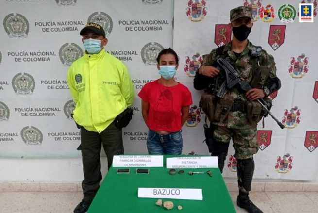 Presunta responsable de comercializar estupefacientes en entornos escolares fue enviada a la cárcel
