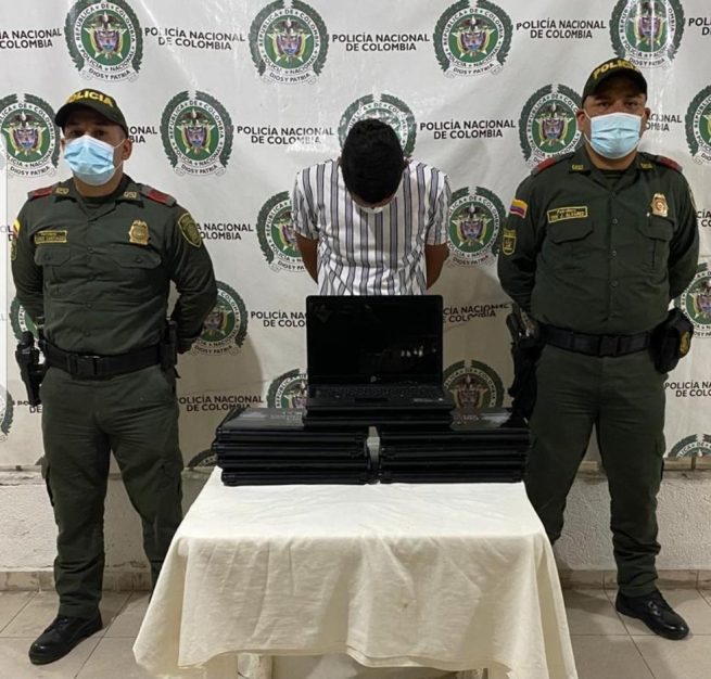 Recuperados 10 computadores hurtados en colegio de Pueblo Bello (Cesar)