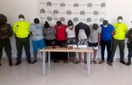 Judicializados 7 presuntos integrantes del grupo delincuencial Combo los Barrancos, dedicado al hurto en La Guajira