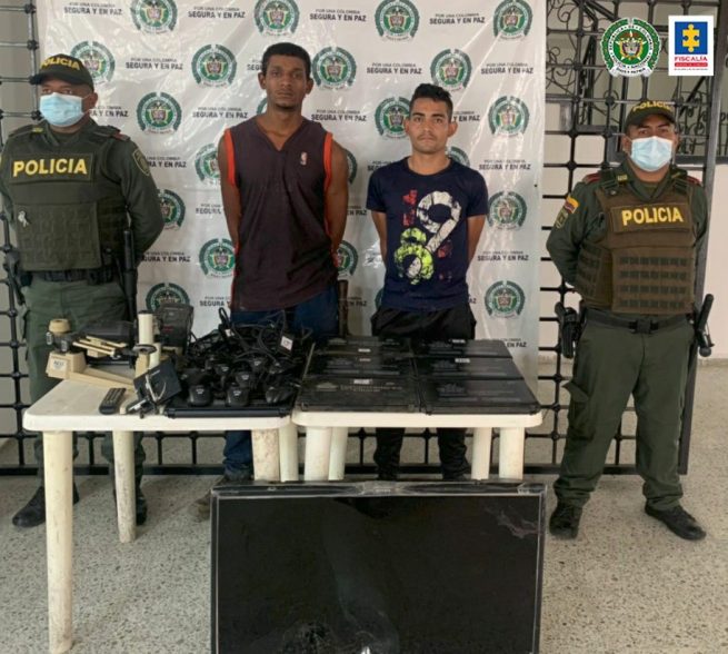 A la cárcel presuntos responsables del hurto en una institución educativa de Pueblo Bello (Cesar)