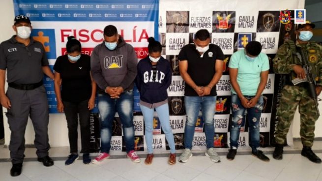 Privados de la libertad 11 presuntos integrantes de la ‘Red de la Grande’, dedicados a la extorsión en Valledupar