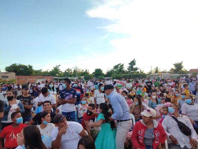 Llegó la maquinaria amarilla al municipio de Bosconia para mejorar sus vías