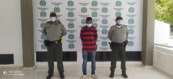 Presunto abusador sexual de menor de edad fue capturado en Valledupar