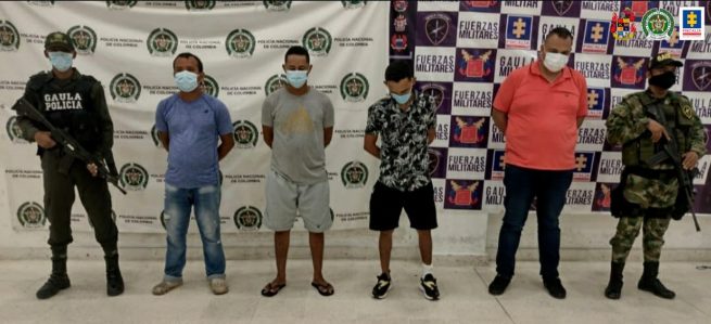 A la cárcel cuatro presuntos integrantes de Los Pachenca en La Guajira