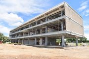 Gobierno del Cesar avanza en la construcción de aulas en sede de la UPC Aguachica