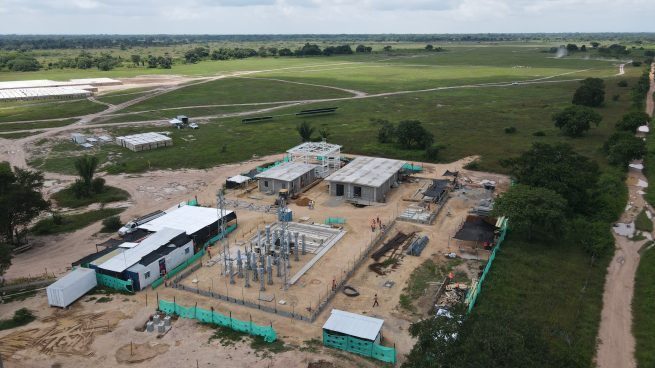 Así avanza La Loma, el parque solar en construcción más grande de Colombia
