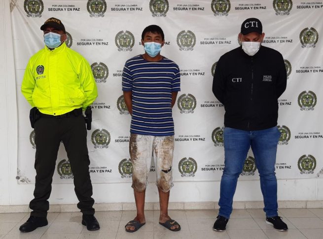 Capturado por el delito de homicidio agravado en ChiriguanáCapturado por el delito de homicidio agravado en Chiriguaná
