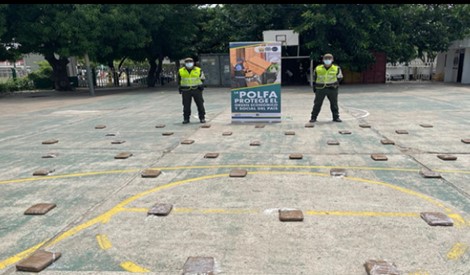 La Polfa Cesar incautó más de 42 mil gramos de marihuana provenientes de Cali