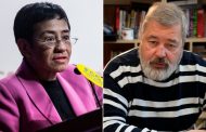 Los periodistas Maria Ressa y Dimitri Muratov comparten el Premio Nobel de la Paz 2021