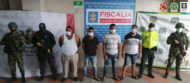A la cárcel cuatro presuntos responsables de homicidios en La Guajira
