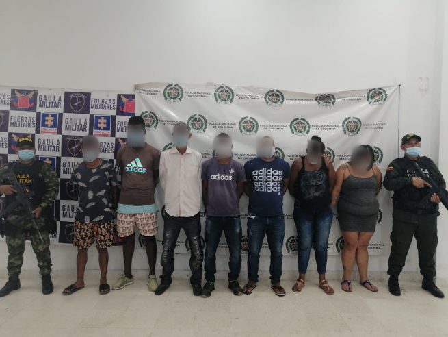 Ejército capturó en La Guajira a ocho sujetos señalados de pertenecer al Clan del Golfo