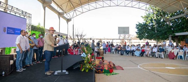 Presidente Duque presentó en La Guajira la Ley de Cabildos Indígenas