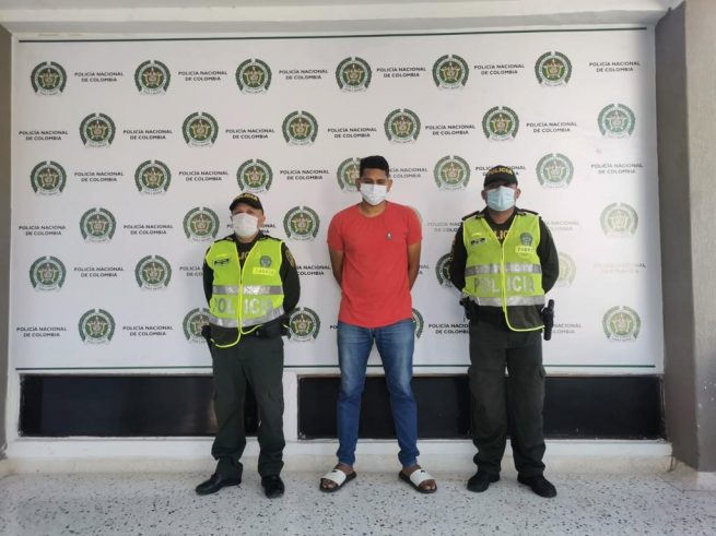 En Valledupar cayó presunto extorsionista