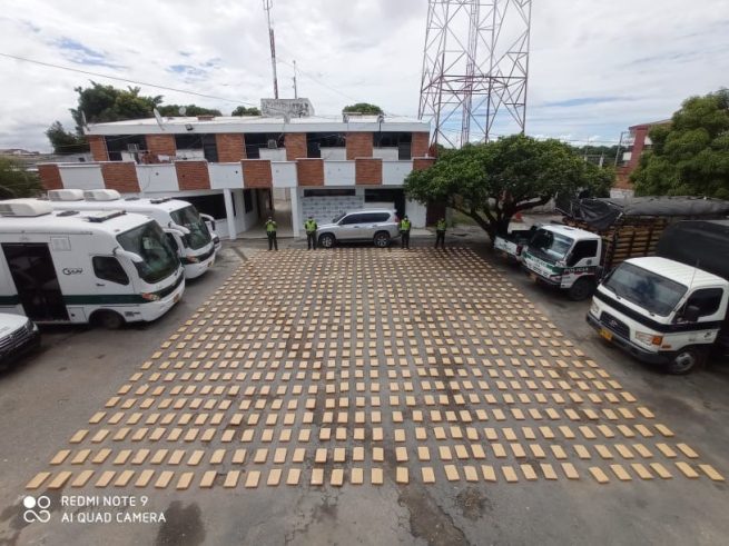 En el sur del Cesar incautan 983 kilos de marihuana