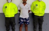 Capturado por el delito de homicidio agravado y porte de armas de fuego