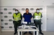 En una invasión de Bosconia capturado hombre con armas de fuego