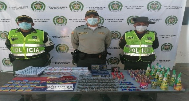 Avanzan los controles operativos contra la pólvora en el Cesar