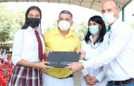 Sector privado destina más de $ 13 mil millones para entregar dotación tecnológica a estudiantes de Aguachica