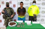 Cayó en el sur del Cesar con 338 gramos de marihuana