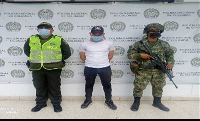 Presunto abusador sexual capturado en La Gloria, Cesar