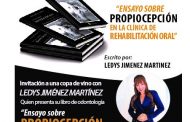 Valledupar será el escenario de la presentación del libro: Ensayo sobre propiocepción en la clínica de rehabilitación oral