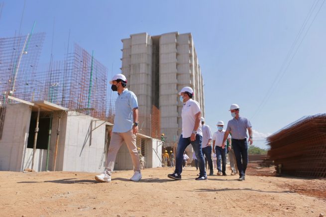 Obras complementarias en Villa Bolivariana, avanzan a buen ritmo, dice Secretario de Obras Municipal