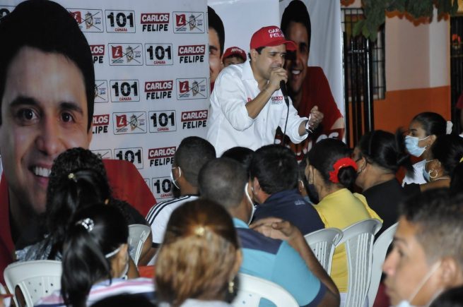 Más de 300 líderes de Valledupar, respaldan candidatura a la Cámara de Carlos Felipe Quintero