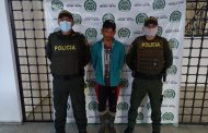 Capturado por rebelión y acceso carnal abusivo con menor de 14 años