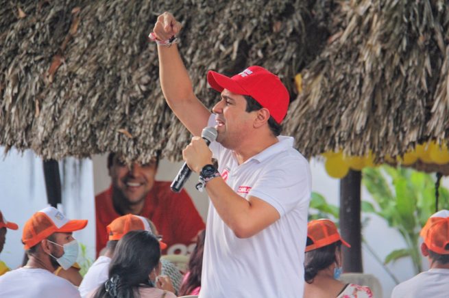Barrios de Valledupar y del municipio de La Paz reafirmaron su apoyo a Carlos Felipe Quintero Ovalle