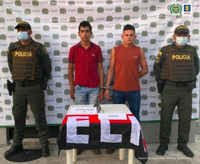 Judicializan a dos presuntos integrantes del Eln capturados en Curumaní