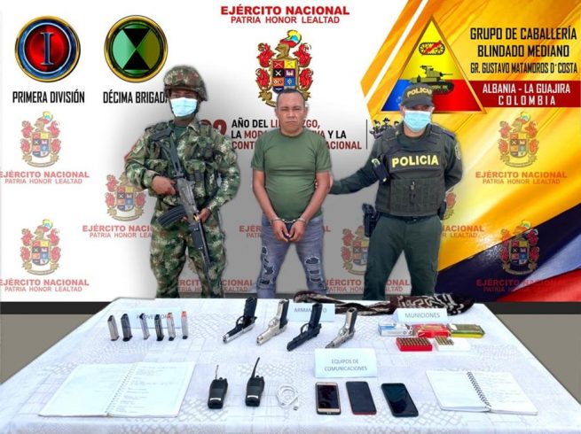 Capturado en la Alta Guajira presunto integrante del Clan del Golfo