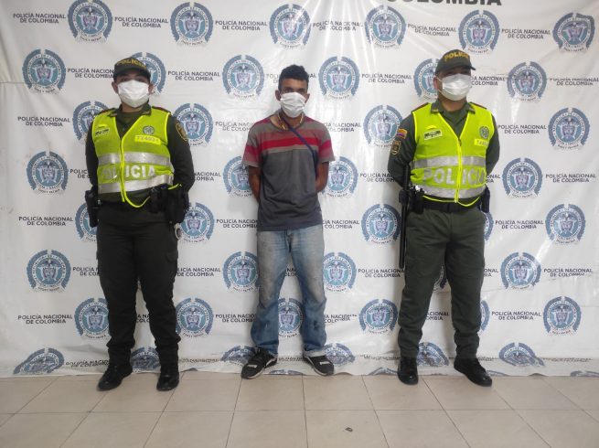 Capturado por el delito de hurto en el barrio Novalito de Valledupar