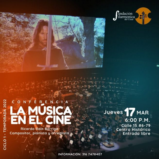 En Valledupar dictarán conferencia sobre la música en el cine