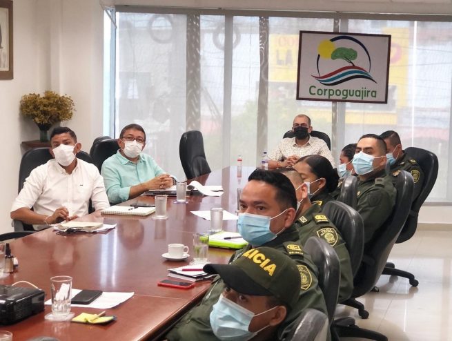 Autoridades fortalecen acciones para combatir los delitos ambientales en la guajira