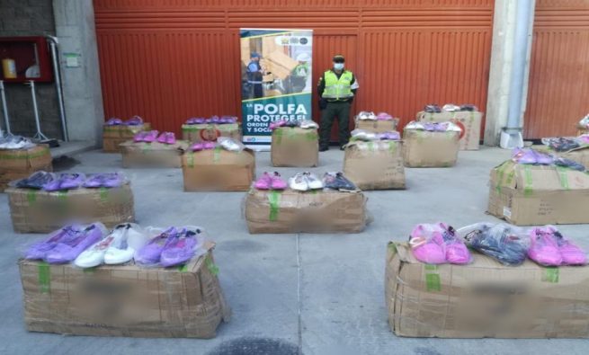 Duro golpe al contrabando de calzado en el Cesar