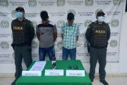 Capturados en el sur del Cesar cuando realizaban grafitis de las autodefensas