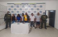 En Valledupar, seis capturados cuando se movilizaban en un taxi con arma ilegal