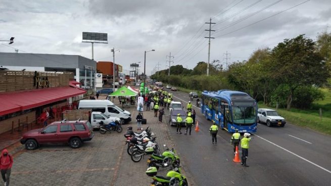 Autoridades viales ya han realizado 45 operativos en lo corrido de la Semana Santa