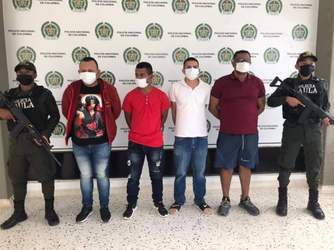 La Policía del Cesar reportó 16 capturas por extorsión