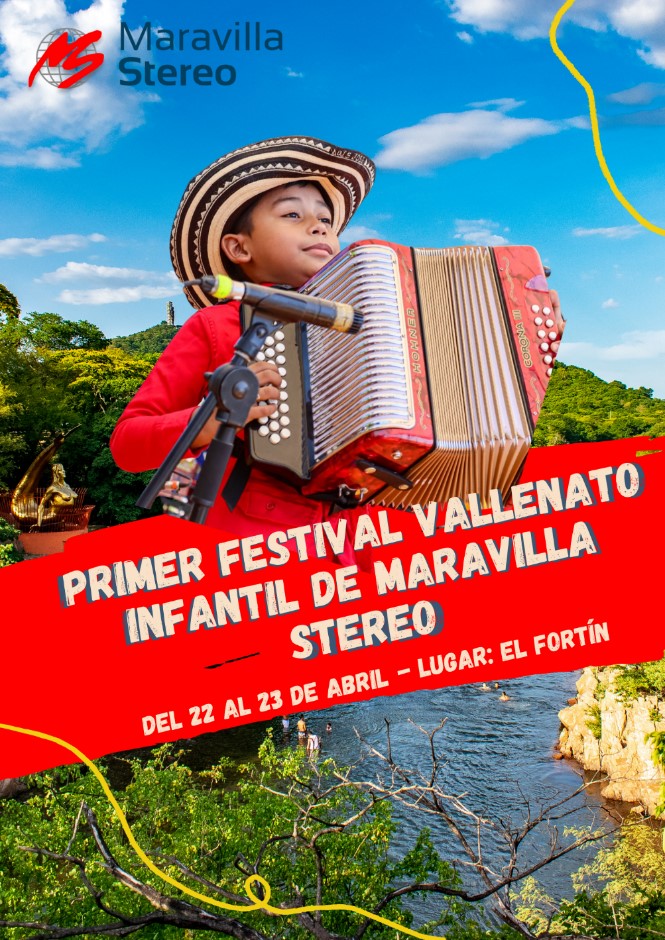 Sigue inscripción para Primer Festival Vallenato Infantil de Maravilla Stereo