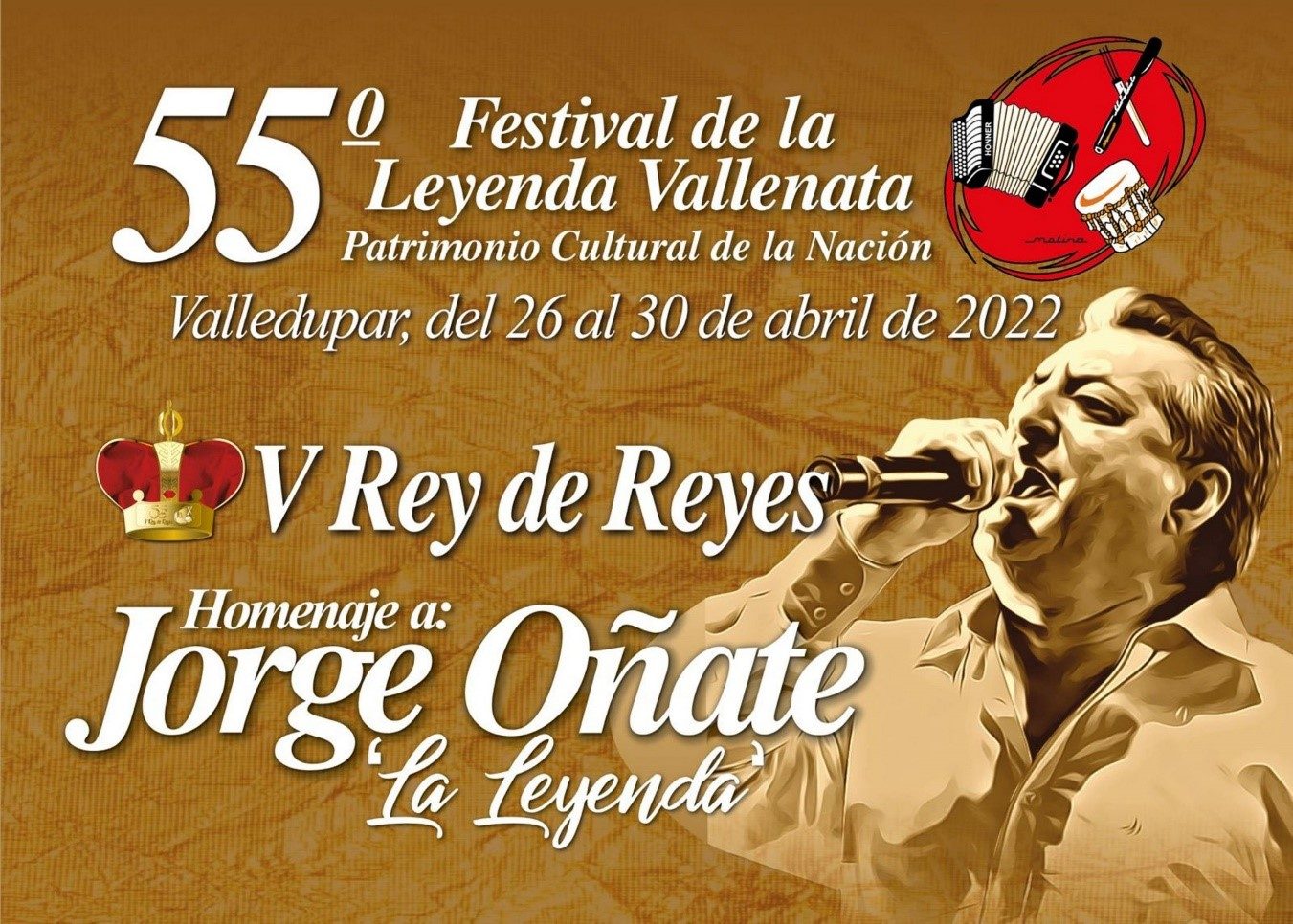 Programación del 55° Festival de la Leyenda Vallenata