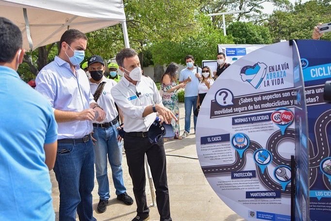 La ANSV lanzó en Valledupar “Acciones de en Vía, en el marco del Festival Vallenato
