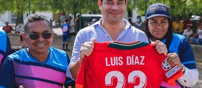 El MinDeporte y la Fundación de Luis Díaz se unen para fomentar la práctica del fútbol en La Guajira